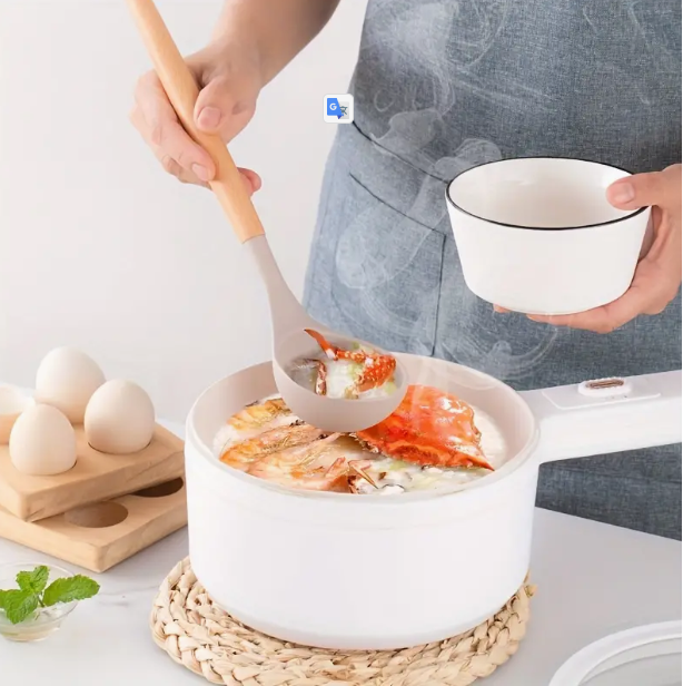 12pcs/set, White Silicone Utensil Set, Kitchen Utensil Set With Wooden Handle, Safety Cooking Utensils With Storage Bucket, Non-Stick Cooking Utensils, Kitchen Tools Set, Washable Modern Cookware, Apartment Dorm Essentials, Home, Kitchen Supplies